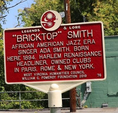 "Bricktop" Smith Marker. Click for full size. "Bricktop" Smith Marker image. Click for full size.