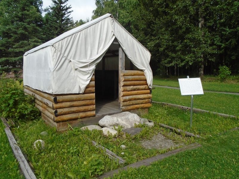 Wall Tent and Marker. Click for full size. Wall Tent and Marker image. Click for full size.