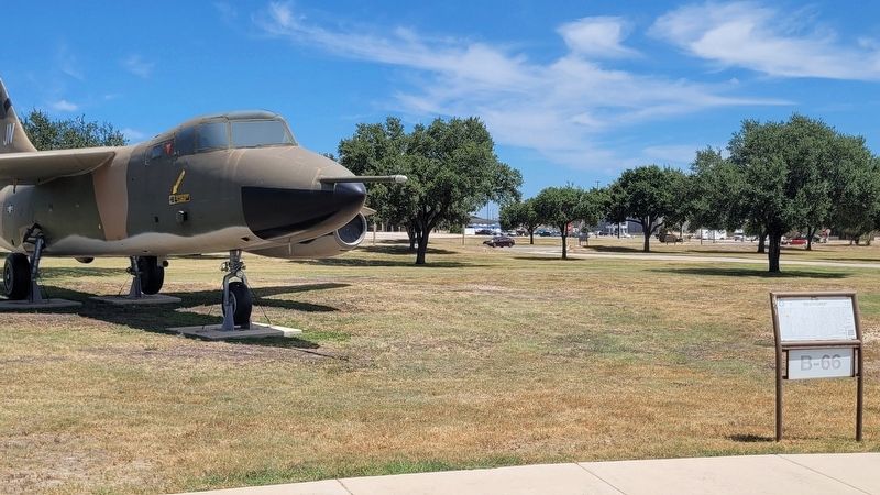 B-66 "Destroyer" and Marker image. Click for full size.