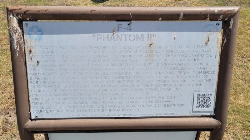 F-4 "Phantom II" Marker. Click for full size. F-4 "Phantom II" Marker image. Click for full size.