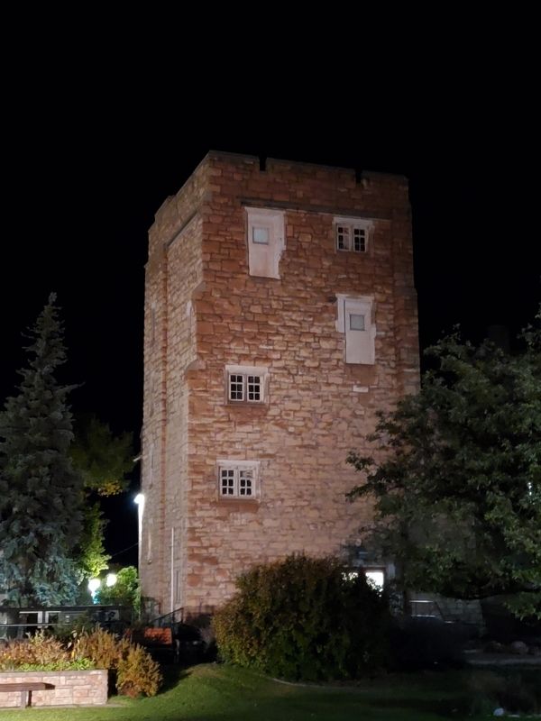 One of the towers at St. Matthew's. Click for full size. One of the towers at St. Matthew's image. Click for full size.
