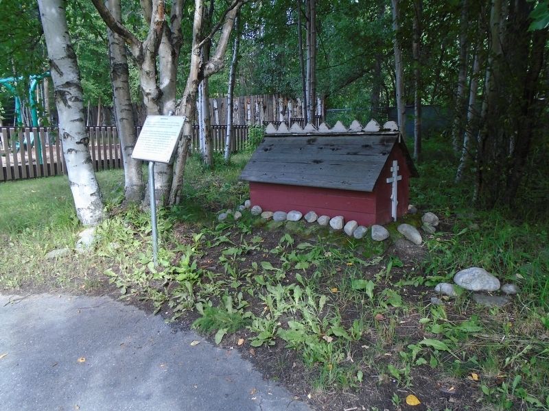 Spirit House and Marker. Click for full size. Spirit House and Marker image. Click for full size.