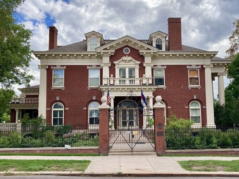 Governor's Residence and Markers. Click for full size. Governor's Residence and Markers image. Click for full size.