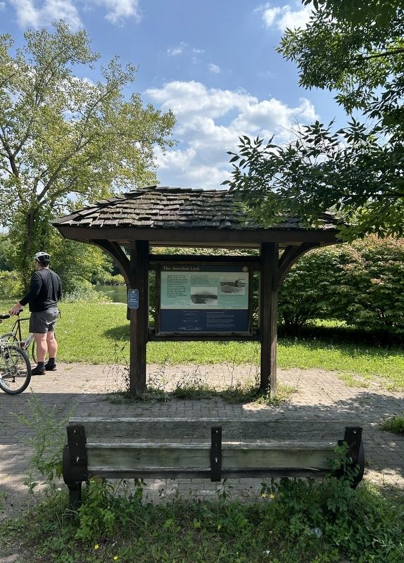 The Junction Lock Side of Marker image. Click for full size.