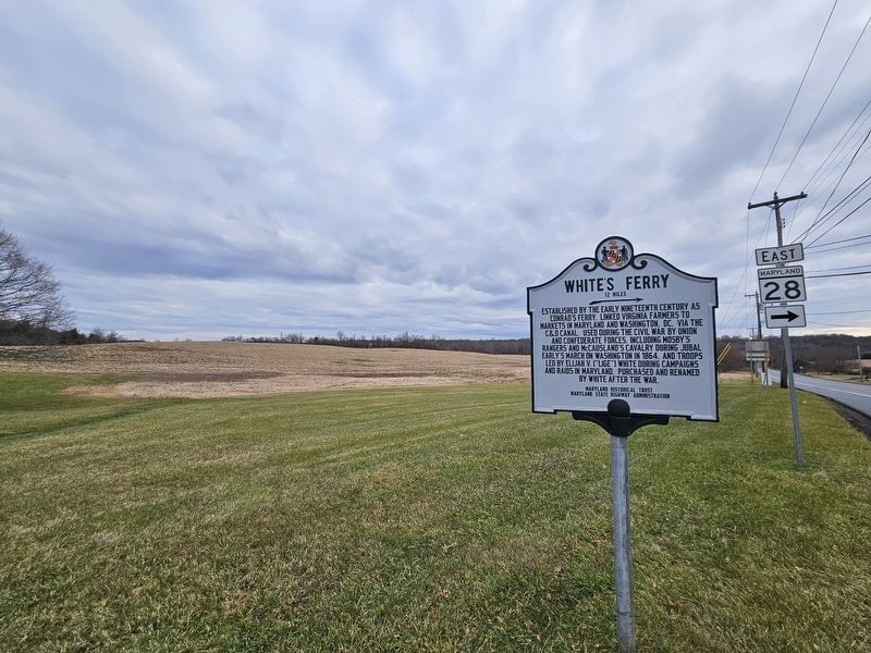 White�s Ferry Marker image. Click for full size.