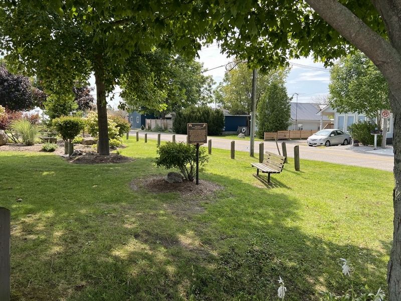 Port Bruce Site of the Royal Salute Marker image. Click for full size.
