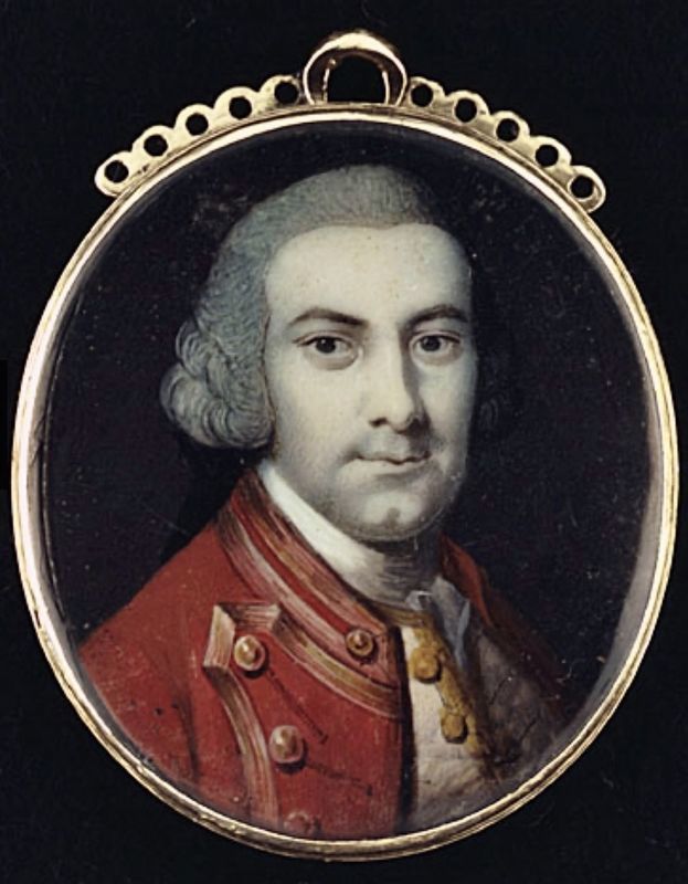Sir William Johnson, ca 1760 image. Click for full size.