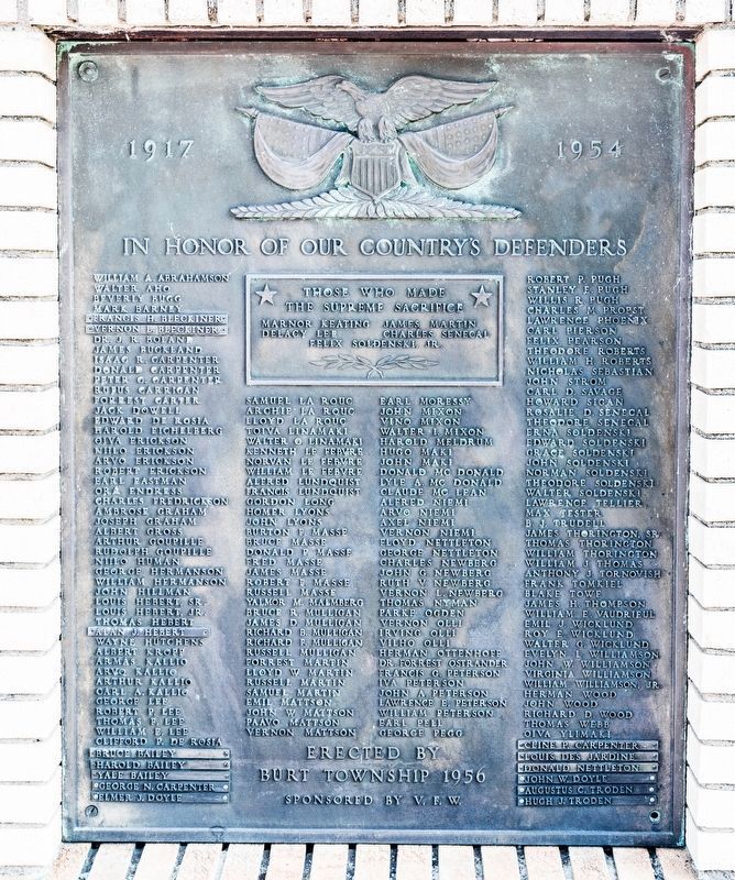 In Honor of Our Country�s Defenders Tablet image. Click for full size.