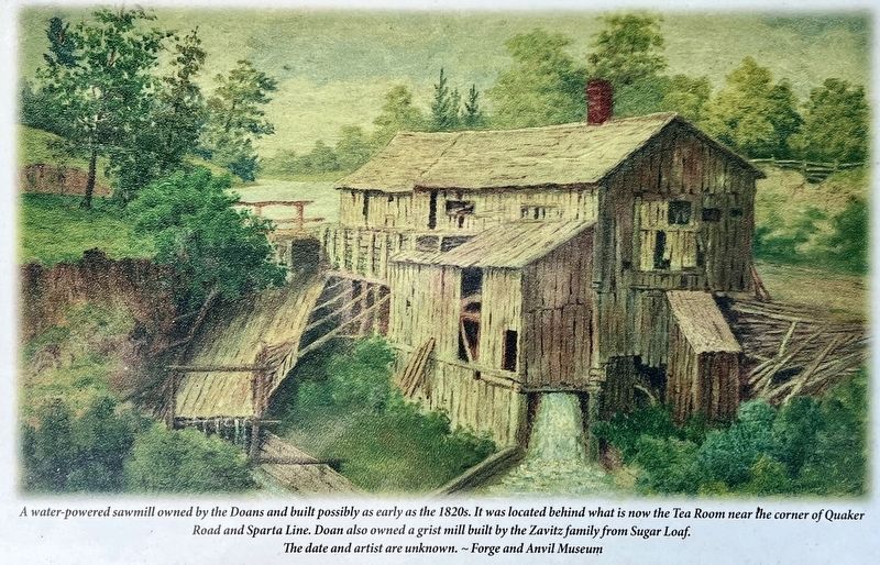 The Founding of Sparta, 1813 marker photo detail image. Click for full size.