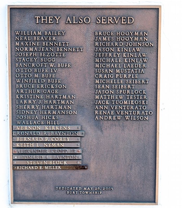 They Also Served tablet image. Click for full size.