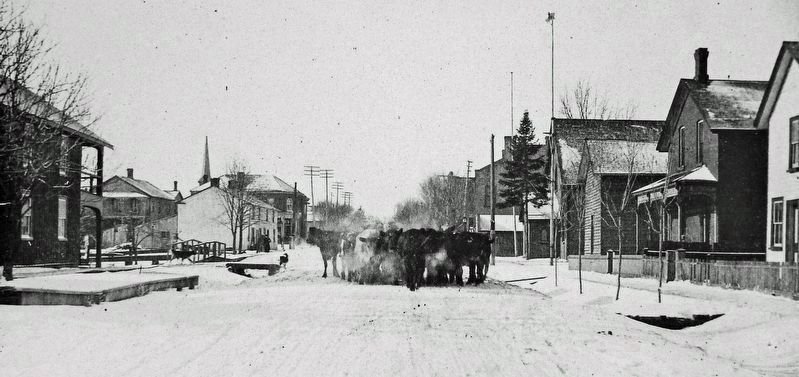 Marker detail: King Street, circa 1900. Click for full size. Marker detail: King Street, circa 1900 image. Click for full size.