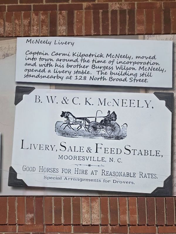 McNeely Livery Marker. Click for full size. McNeely Livery Marker image. Click for full size.