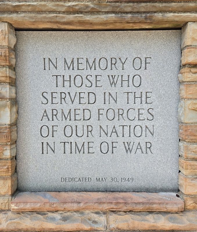Veterans Memorial image. Click for full size.