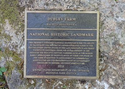 Dudley Farm Marker. Click for full size. Dudley Farm Marker image. Click for full size.