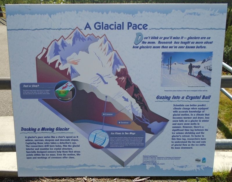 A Glacial Pace Marker image. Click for full size.