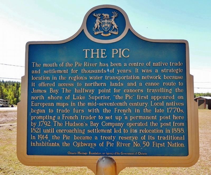 The Pic (<i>marker north side</i>). Click for full size. The Pic (<i>marker north side</i>) image. Click for full size.