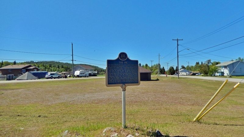 The Pic (<i>marker north side</i>). Click for full size. The Pic (<i>marker north side</i>) image. Click for full size.