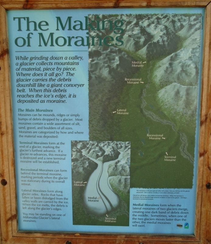 The Making of Moraines Marker image. Click for full size.