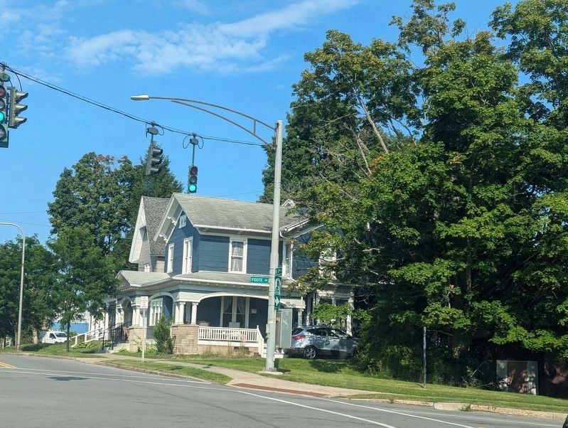 Site of Methodist Church Marker MISSING. Click for full size. Site of Methodist Church Marker MISSING image. Click for full size.