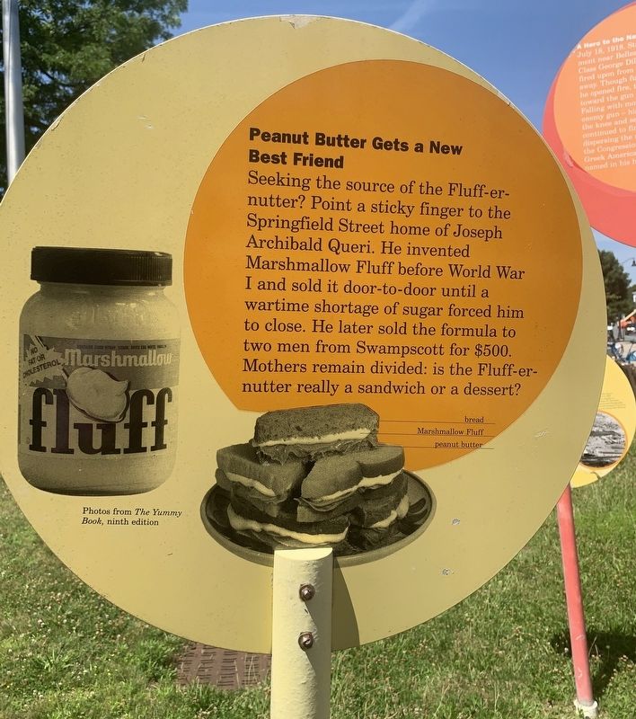Peanut Butter Gets a New Best Friend Marker side of marker image. Click for full size.
