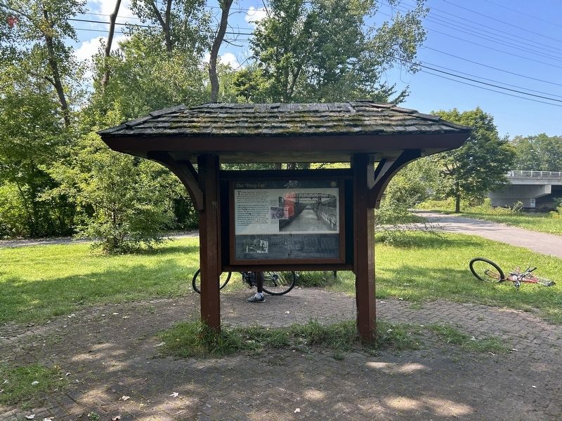 The Canalway Trail: Greece Marker image. Click for full size.
