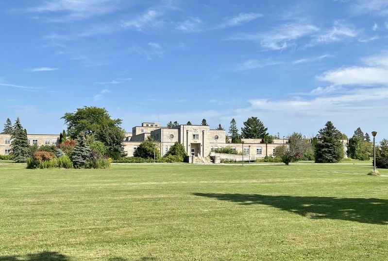 Former RCAF Technical Training School main building. Click for full size. Former RCAF Technical Training School main building image. Click for full size.