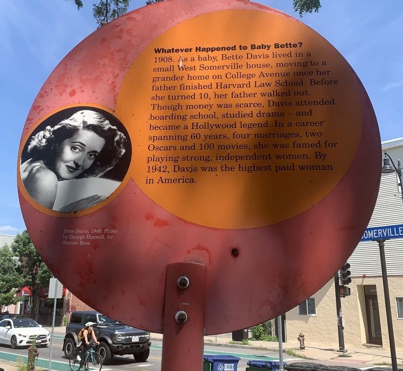 Whatever Happened to Baby Bette? side of marker image. Click for full size.