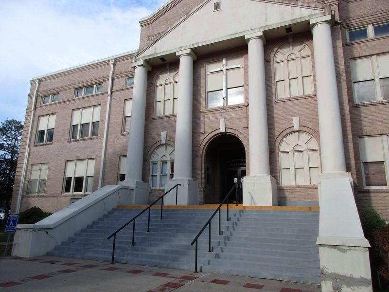 San Jacinto County Courthouse Marker. Click for full size. San Jacinto County Courthouse Marker image. Click for full size.