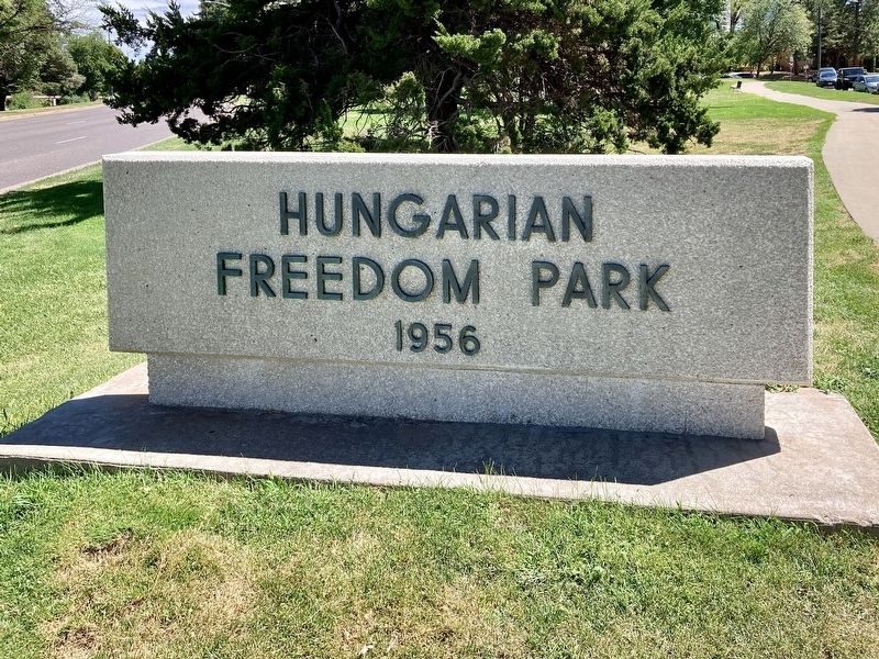 Hungarian Freedom Park - 1956. Click for full size. Hungarian Freedom Park - 1956 image. Click for full size.