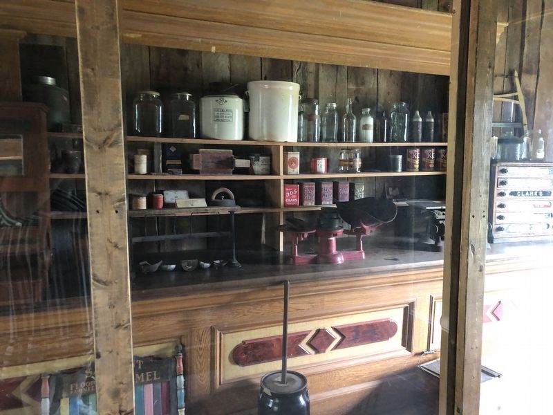 Dillard Store and Post Office Interior image. Click for full size.