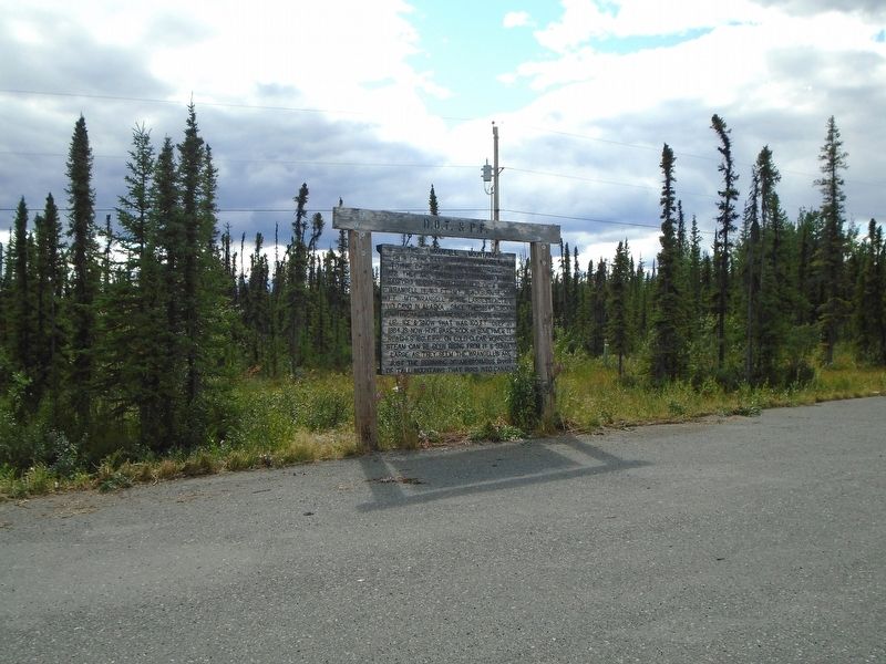 The Wrangell Mountains Marker. Click for full size. The Wrangell Mountains Marker image. Click for full size.