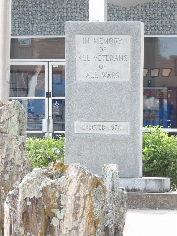 Clay County Veterans Memorial Marker image. Click for full size.