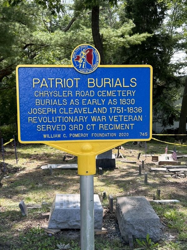 Patriot Burials Marker image. Click for full size.