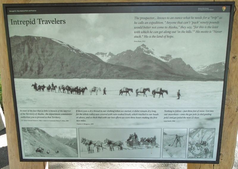 Intrepid Travelers Marker image. Click for full size.