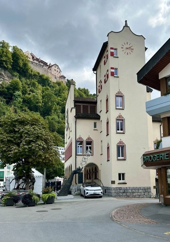 Vaduz Marker - wide view image. Click for full size.