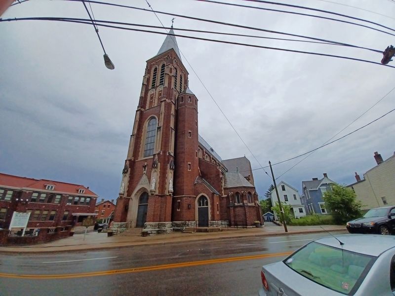 St. John the Evangelist Church Marker image. Click for full size.