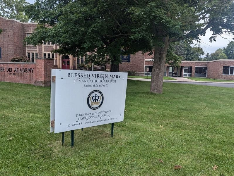 Warners HS marker with sign at the front of it. Click for full size. Warners HS marker with sign at the front of it image. Click for full size.