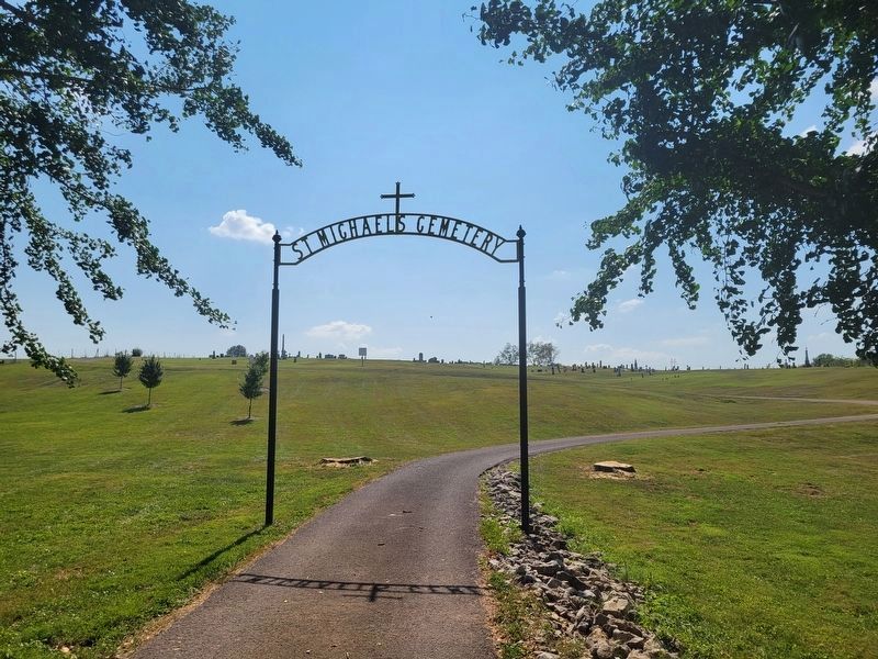 St. Michael's Parish Cemetery image. Click for full size.