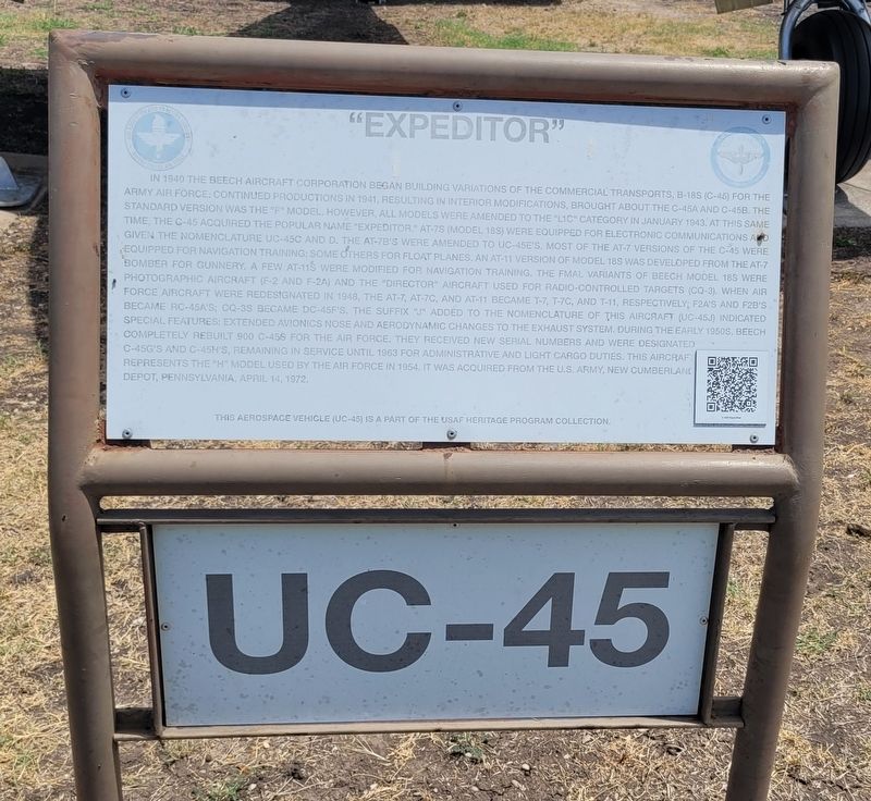 UC-45 "Expeditor" Marker image. Click for full size.