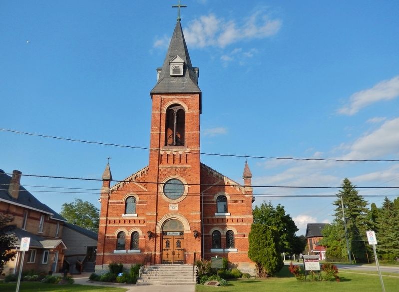 Saint Mary's Roman Catholic Church (<i>west elevation</i>) image. Click for full size.