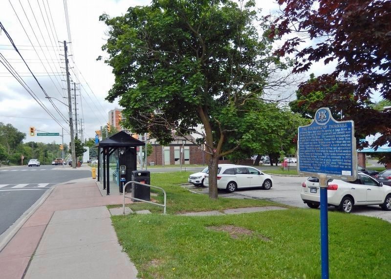 The Founding of Thornhill Marker image. Click for full size.