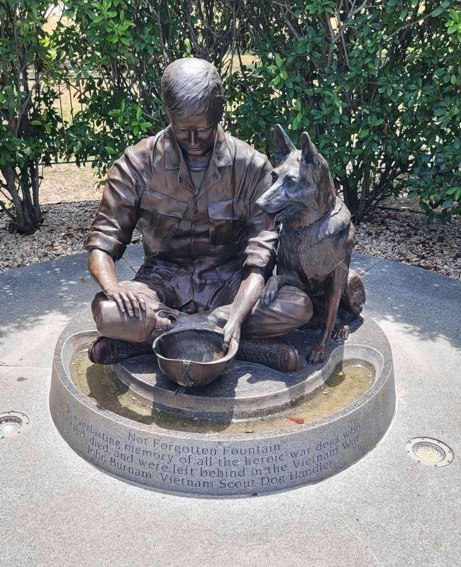 Not Forgotten Fountain. Click for full size. Not Forgotten Fountain image. Click for full size.