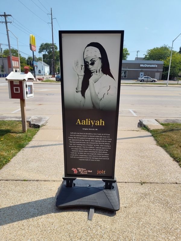 Aaliyah Marker image. Click for full size.