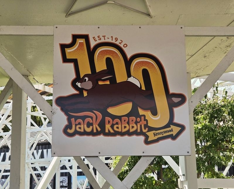 Jack Rabbit Marker image. Click for full size.