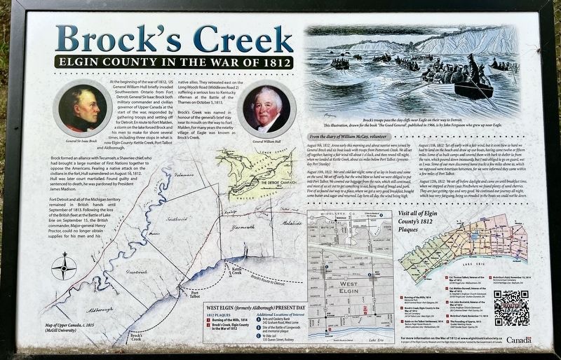 Brock�s Creek Marker image. Click for full size.