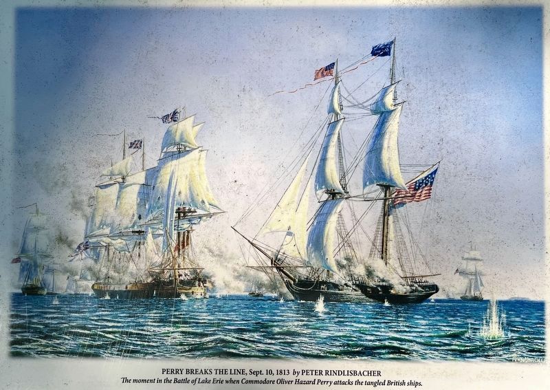 Burning of the Mills, 1814 marker photo detail image. Click for full size.
