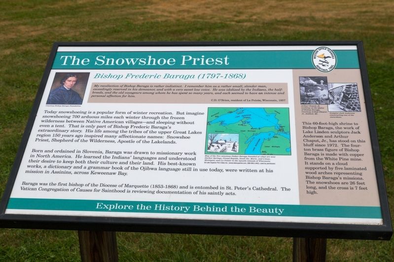 The Snowshoe Priest Marker. Click for full size. The Snowshoe Priest Marker image. Click for full size.