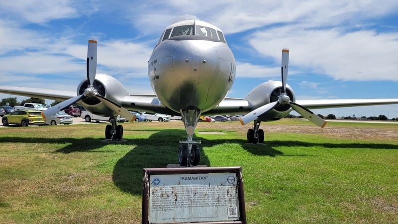 C-131A (T-29B) "Samaritan" and Marker. Click for full size. C-131A (T-29B) "Samaritan" and Marker image. Click for full size.