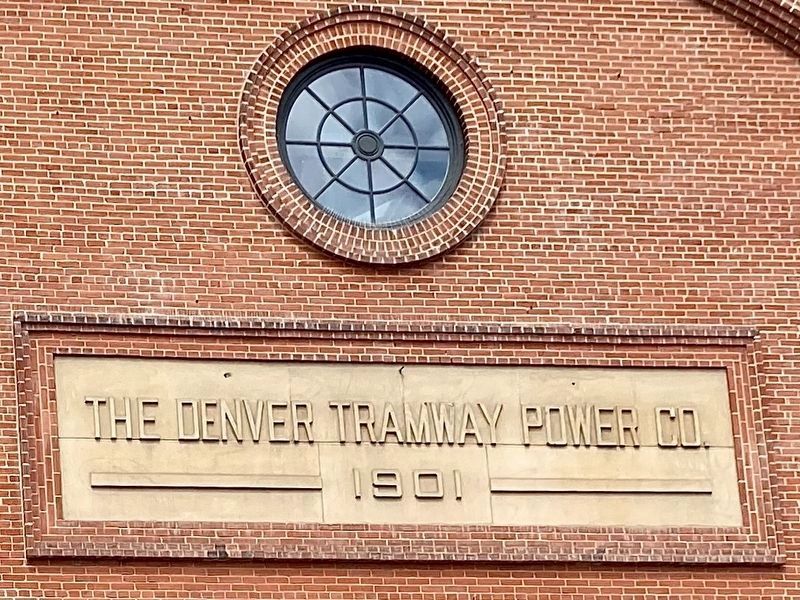 The Denver Tramway Power Co. - 1901 image. Click for full size.