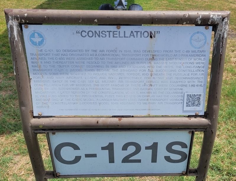 C-121S "Constellation" Marker image. Click for full size.